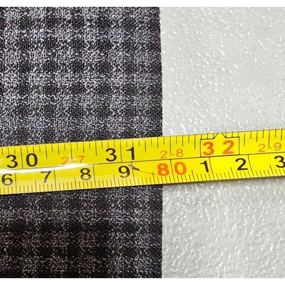 Ted Baker Mens 44L No Ordinary Joe Wool Black Gray Plaid Suit Coat NWOT - Picture 11 of 15